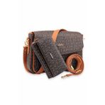 Just Polo MDS2186-1003 Kahverengi Kadın Omuz Çantası