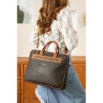 Just Polo Orijinal Ayarlanabilir Askılı Lüks Laptop & Evrak Çantası Shopper Ebat 30 X 40 Cm