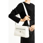 Just Polo Orijinal Kadın Beyaz Lüks Ayarlanabilir Askılı Omuz Çantası Shoulder Bag 235014MH