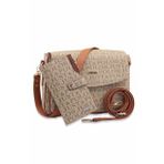 Just Polo PBU2186-1001 Vizon Taba Kadın Omuz Çantası