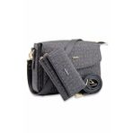 Just Polo PBU2186-1003 Siyah Kadın Omuz Çantası