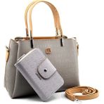 Just Polo PBU4018 Gri Kadın Omuz Çantası