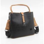 Just Polo Siyah Taba Lacoste Omuz Çantası 6014MH