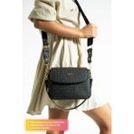 Just Polo Taş 2 Bölmeli Omuz Çantası Monogram 2197MH - Tek Ebat