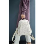 Just Polo TM1019-5 Krem Kadın Sırt Çantası