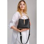 Just Polo Yeni Sezon Baskılı 3 Bölmeli Kadın Omuz Çantası 234002MH - Bej - Siyah - Camel