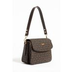 Just Polo Yeni Sezon Kolon Askılı 4 Bölmeli Kahverengi Kadın Omuz Çantası 25X15CM PBU2174