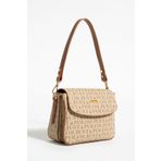 Just Polo Yeni Sezon Kolon Askılı 4 Bölmeli Vizon Taba Kadın Omuz Çantası 25X15CM PBU2174