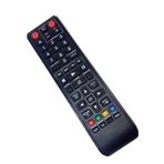 JustFine Yedek Uzaktan Kumanda Samsung BD-F5100/ZA BD-J5100 BD-J5900 BD-JM59/ZA BD-H5900ZA BD Blu-Ray DVD Disk Oynatıcı ile Uyumlu