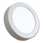 justled Sıvaüstü Yuvarlak Led Panel Armatür Beyaz Işık 24 Watt