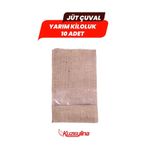 Jüt Çuval 500 Gramlık - Şeffaf Pencereli 10 Adet