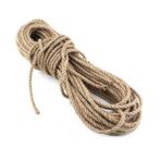 Jüt Halat Kendir 10 MM Doğal Halat İp (10 Metre)