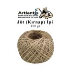 Jut Ipi Kirnap 100 Metre 1 Adet Mumlu Kirnap Iplik Jut Ip Kendir Ip Sus Naturel Dogal Iplik Hasir Iplik Cuval Ip