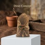 Jüt Kese Nikah-Düğün-Kına Ve Benzeri özel Gün Hediyeliği - Dızay -4