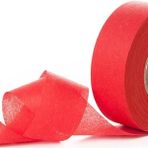 Jütburada Kırmızı Kurdale Şerit (Nonwoven Tela Kumaş 2.5 Cm) 220 Metre - 220 cm