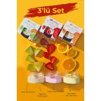 Juvenis 3'lü Set Yoğun Nemlendirici Cilt Yatıştırıcı Aloevera Portakal Kavun ve Çilek Kokulu El Kremi 50ML - Portakal ve Çilek