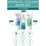 Juvenis Kozmetik Vücut Peelingi El Kremi ve Yüz Krem Seti Arındırıcı E Vitaminli Nemlendirici 3'lü Komple Bakım Seti