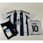 Juventuss Yeni Sezon Kenan Yıldız Iç Saha Çocuk Forması 4'lü Set Çorap+Bileklik Hediyeli - Siyah - 12 - 13 Yaş
