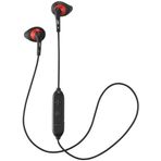 JVC Kablosuz Ter Geçirmez Gumy Spor Bluetooth Kablosuz Kulaklık Başlığı, Siyah (HAEN10BTB)