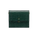 Jw Pei Mini Flap Crossbody Vegan Deri Kadın Omuz Çantası - Yeşil