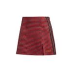 JW0253 TAILORED SKIRT Kırmızı Kadın Kaz Ayağı Etek