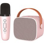 Jwin BK-320 Mikrofonlu Bluetooth Hoparlör - Pembe