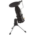 Jwin MIC-300 (BM-800) Stand ve Pop Filtreli Profesyonel Youtuber Mikrofonu
