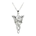 Jwl Arwen Evenstar Akşam Yıldızı Kolye Yüzüklerin Efendisi Kolyes Beyaz