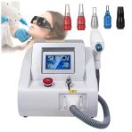Jxuanmm Profesyonel Dövme Silme Cihazı, Lazer Dövme Silme Cihazı, Kaş, Dudak Ve Göz Dövme Silme Cihazı, Pigmentleri Giderir, Red Dot Visor 5Probes İle