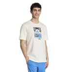 JZ5001 M S SLIDE RX T Kırık Beyaz Bisiklet Baskılı Erkek T-Shirt