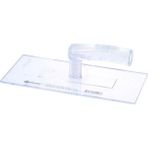 k karaaliler Duyar Şeffaf Ipek Sıva Malası Canlı ipek Mala Dekoratif mala 13 cm x 28 cm