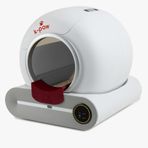 K-paw Ki-Litterbox Akıllı Kedi Tuvaleti - Kırmızı