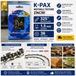 K-Pax Gold 325 1.3 36 Diş Motorlu Testere Zinciri