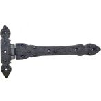 K-Yonlineticaret Antika Tarz Dekoratif Pirinç Kuyruklu Lale Menteşe - 147X193 Mm, Oksit - M/M