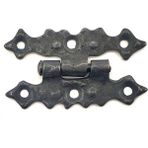 K-Yonlineticaret Antika Tarz Dekoratif Pirinç Yıldız Menteşe - 63X36 Mm, Oksit - M/M