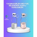 K-Yonlineticaret Çevre Dostu Cam Gövdeli Kablosuz Smoothie Blender - Standart