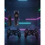 K-Yonlineticaret Çift Sistem Kablosuz Retro Oyun Konsolu HDMI Çıkış Android Uyumlu Gamepad Seti