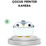 K-Yonlineticaret Çocuk Fotoğraf Makinesi Termal Baskılı Anında Çıktı Hd Video Kayıtlı