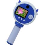 K-Yonlineticaret Hd Kamera Karikatür Tripodlu Çocuk Dijital Kamera Fotoğraf Makinası 1080P Video Kay