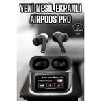 K-Yonlineticaret Kablosuz Bluetooth Kulaklık Ekranlı Uzun Şarj Süreli Anc Destekli
