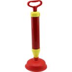K-yonlineticaret Kaporta Düzeltme - Lavabo Klozet Gider Açıcı Pompa Lastik Başlık - Sert Plastik Gövde Çap=16 cm (550
