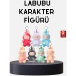 K-Yonlineticaret Labubu Koleksiyonluk Peluş Oyuncak – Yumuşak Kumaşlı, Dekoratif Tasarım, Hediyelik