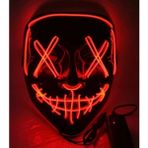K-Yonlineticaret LED Işıklı Turuncu Maske