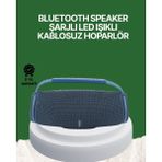 K-Yonlineticaret Net Stereo Ses Sunan Ipx5 Su Geçirmez Bluetooth Hoparlör