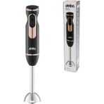 K-yonlineticaret Siyah - Rose Gold Çubuk El Blender Çelik Uçlu Dc Motor - 400W SHB-7513 (5501)