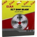 K-Yonlineticaretbug Elka T.c.t Saw Blade KOD-0049-230 ( 230X48TX30MM ) ( Ağaç ) Sunta Kesici Disk*80