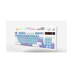 K1 Fonksiyonel Çift LCD Ekran & Çift Rgb - Ses Kontrolcülü Membran 94 Tuşlu Rgb Modlu Gaming Klavye - Option-1 - 001-Renkli