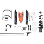 K127 Yedek Parça Takımı Dişliler Ana Rotor Kanopi Vidaları Taban Çerçevesi Bıçakları Kuyruk Motoru Seti Xk Rc Helikopteri Için (Yurt Dışından)