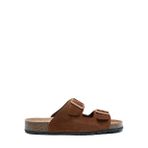 K14942 Kifidis Soft Step Erkek Çift Bantlı Mantar Terlik 41-46
