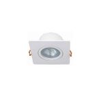 K2 5W 4000K Ilik Beyaz Isik Kare Smd Downlight Spot Armatur Kdl106-Ib
